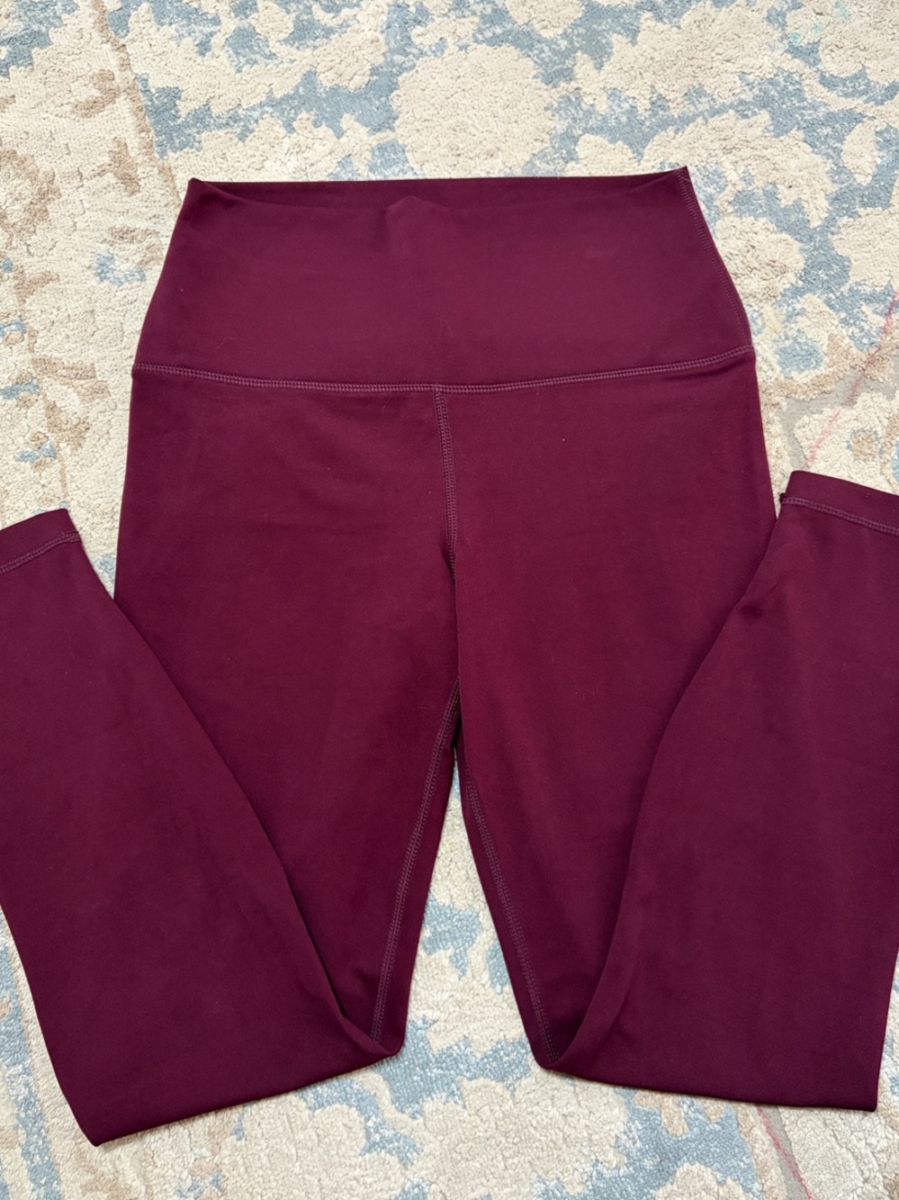 Yogalicious Lux Deep Burgundy High-Waist Leggings 24”